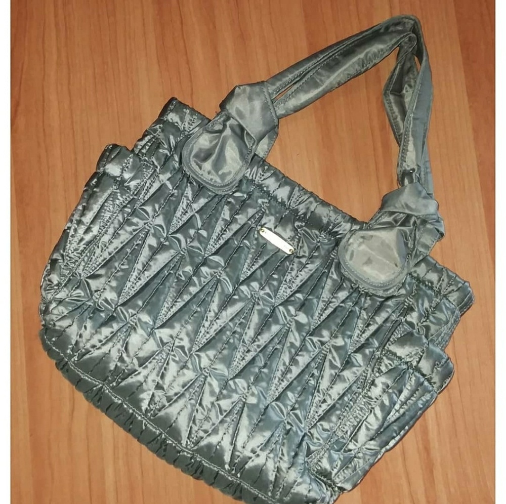 Timi & Leslie Marie Antoinette Gray Diaper Bag
